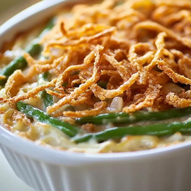 Casseroles have long been a cherished staple in American cuisine, often evoking feelings of warmth and nostalgia. Their ability to combine various ingredients into one dish makes them an ideal choice, especially for gatherings, holidays, or simple family dinners. The Savory Green Bean Casserole Delight exemplifies this comforting food category, bringing a fresh twist to a traditional favorite.