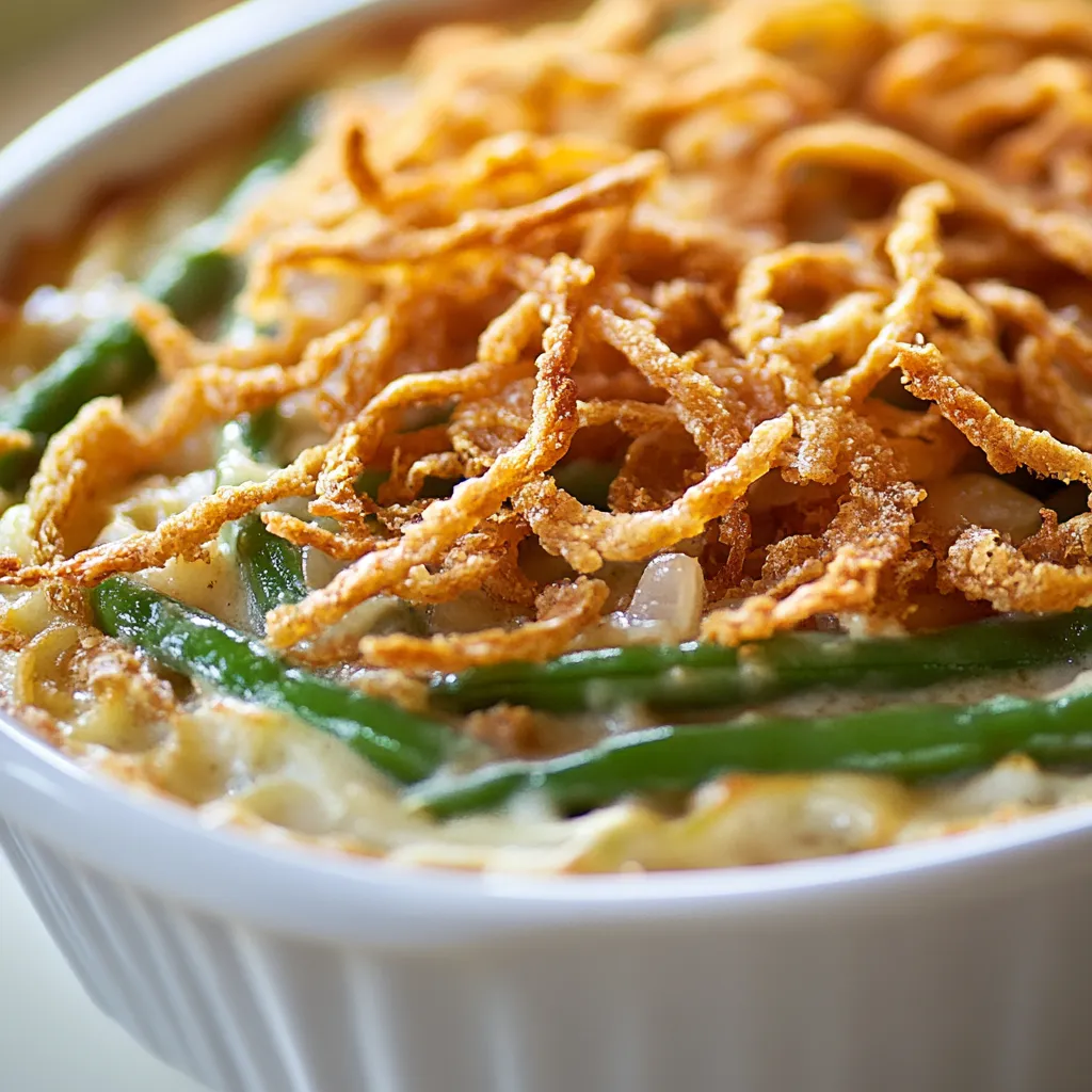 Casseroles have long been a cherished staple in American cuisine, often evoking feelings of warmth and nostalgia. Their ability to combine various ingredients into one dish makes them an ideal choice, especially for gatherings, holidays, or simple family dinners. The Savory Green Bean Casserole Delight exemplifies this comforting food category, bringing a fresh twist to a traditional favorite.