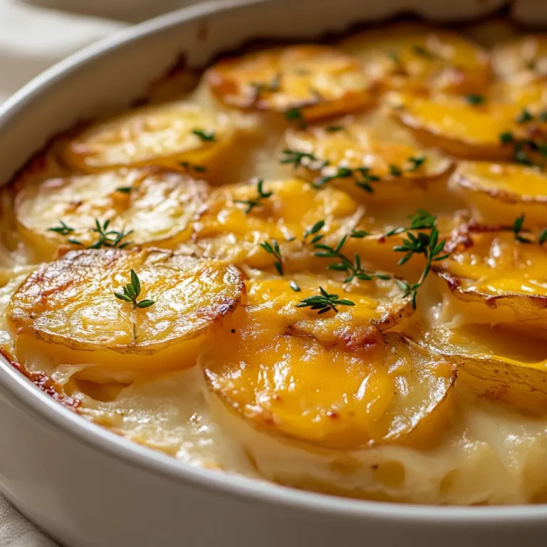 The allure of creamy, cheesy scalloped potatoes is undeniable, making them a classic side dish for any meal. This comforting casserole is one that resonates deeply during gatherings, from festive holiday feasts to intimate family dinners. With its layers of tender potatoes enveloped in a rich, velvety cheese sauce, this dish captivates the senses and brings joy to the table.