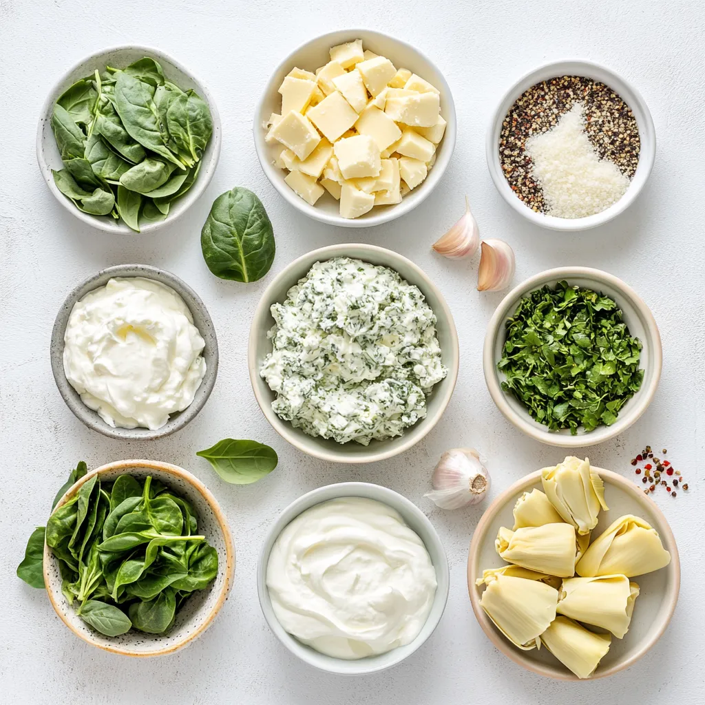 In the world of appetizers, few dishes can compete with the classic Creamy Spinach and Artichoke Delight. This beloved American dip offers a delightful combination of flavors that pleases both the palate and the senses. When served warm, this concoction creates an inviting atmosphere for any gathering—be it a cozy evening at home or a lively party with friends. The smooth and creamy texture of this dip melds perfectly with the earthy greens of spinach and the unique notes of artichoke hearts, captivating guests and encouraging everyone to come back for seconds.