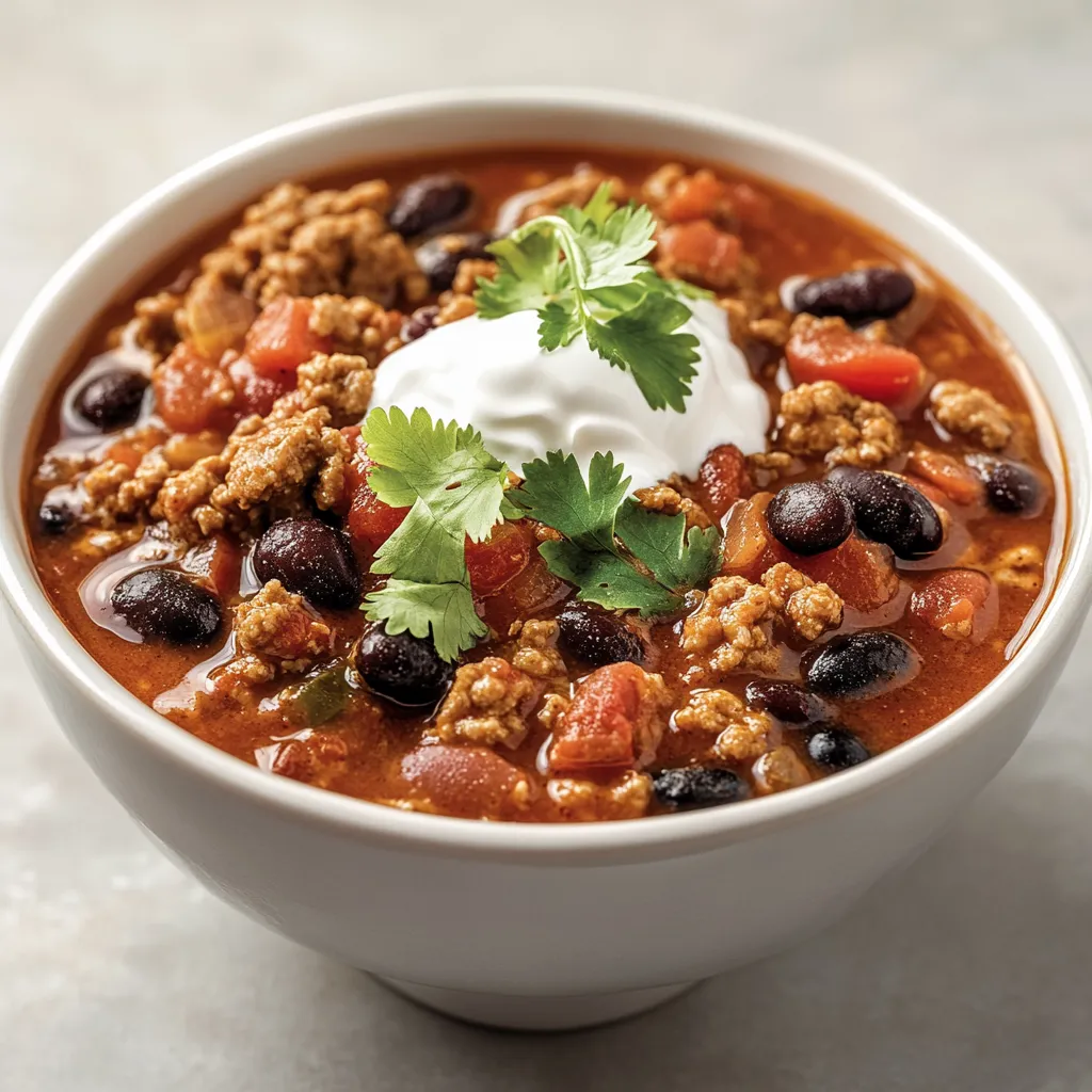 Champion's Turkey Chili is more than just a meal; it's a celebration of flavor, warmth, and wholesome ingredients. This dish embodies all the characteristics of a classic chili, delivering a hearty bowl that not only satisfies but also nourishes. The rich combination of ground turkey, hearty beans, and aromatic spices creates a delightful symphony of taste that is both refreshing and comforting. When you serve this chili, you’re not just serving food; you’re offering comfort wrapped in a bowl.