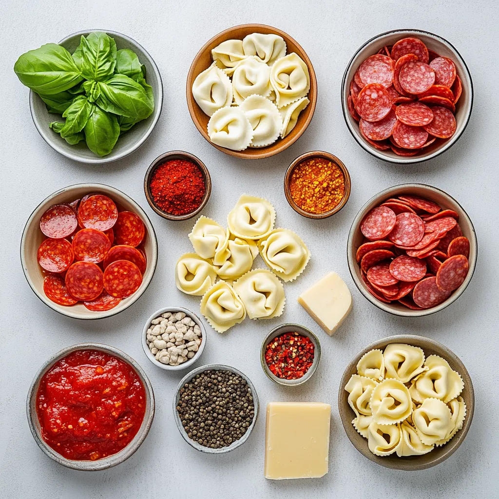 Meat Lovers Pizza Tortellini Bake is a delightful fusion of flavors, merging the beloved characteristics of pizza with the comfort of baked pasta. This dish brings together cheese tortellini, savory meats, and gooey mozzarella, making it a crowd-pleasing choice for family dinners or gatherings. Whether you're hosting a casual get-together or just looking for a comforting meal to enjoy after a long day, this hearty casserole delivers on all fronts.