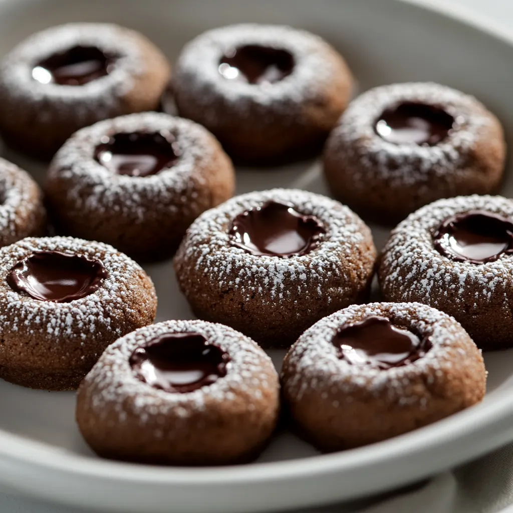 Exploring the world of desserts often leads to delightful discoveries, and among the sweetest of treats are the Decadent Dark Chocolate Thumbprint Cookies. These cookies are a true indulgence, boasting a rich chocolate flavor that makes them a standout choice for any occasion. Whether you’re celebrating a birthday, hosting a cookie swap, or simply treating yourself on a cozy evening, these thumbprint cookies will surely impress.