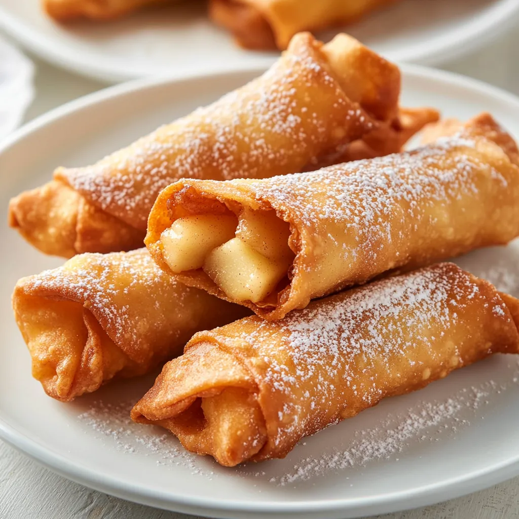 There’s something magical about the blend of crispy textures and warm, comforting flavors that makes the Crispy Apple Pie Egg Rolls an instant hit. Daringly modern yet grounded in tradition, these egg rolls capture the spirit of the classic apple pie but present it in a fun, portable format that’s perfect for any occasion. Whether you’re hosting a party, looking for a unique dessert to impress, or simply craving something sweet, these egg rolls deliver on all fronts.