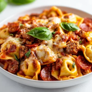 Meat Lovers Pizza Tortellini Bake is a delightful fusion of flavors, merging the beloved characteristics of pizza with the comfort of baked pasta. This dish brings together cheese tortellini, savory meats, and gooey mozzarella, making it a crowd-pleasing choice for family dinners or gatherings. Whether you're hosting a casual get-together or just looking for a comforting meal to enjoy after a long day, this hearty casserole delivers on all fronts.