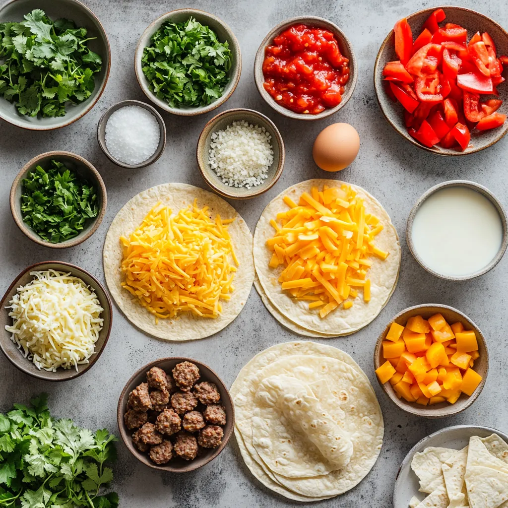 Embrace the delightful world of breakfast with our Flavor-Packed Breakfast Enchiladas—a Mexican-American twist on your morning routine. This recipe is not just a meal; it’s an experience that combines the richness of eggs, zesty salsa, and savory sausage, all wrapped in warm flour tortillas. For those leisurely brunch days with friends or a special occasion, these enchiladas promise a burst of flavor in every bite.