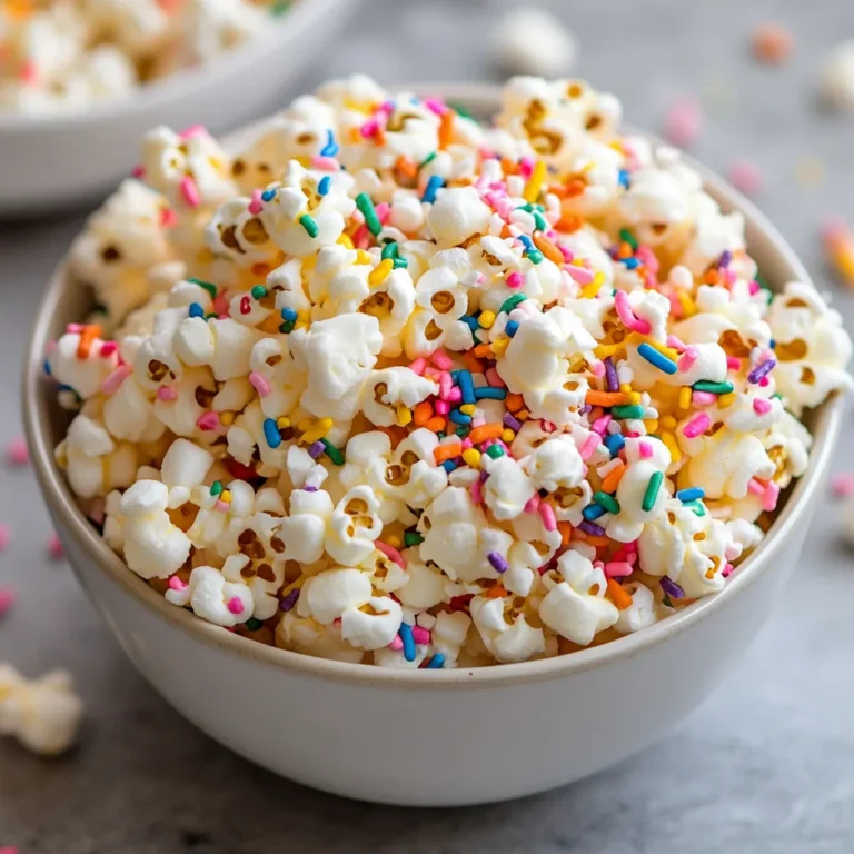 Delightful treats often bring joy to both the maker and the enjoyer, and colorful Funfetti Marshmallow Popcorn Delights are no exception. These vibrant, sweet snacks are perfect for celebrations, movie nights, or simply indulging your sweet tooth. Imagine the bright colors and the glorious crunch that this treat offers; it's an experience that tantalizes your taste buds while filling your heart with joy.